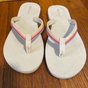 Rip Curl Women's Sandals with Pink and Blue Straps